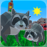 Raccoon Adventure City Simulator 3D | slope-unblocked-games.silkandpepper.com Unblocked Game